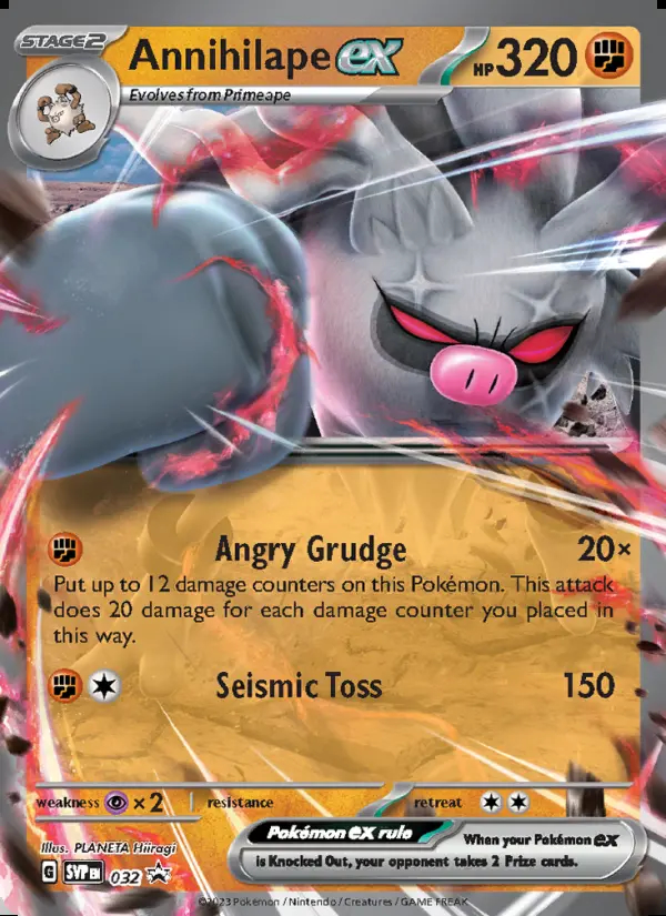 Image of the card Annihilape ex