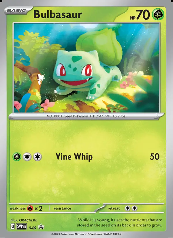 Image of the card Bulbasaur