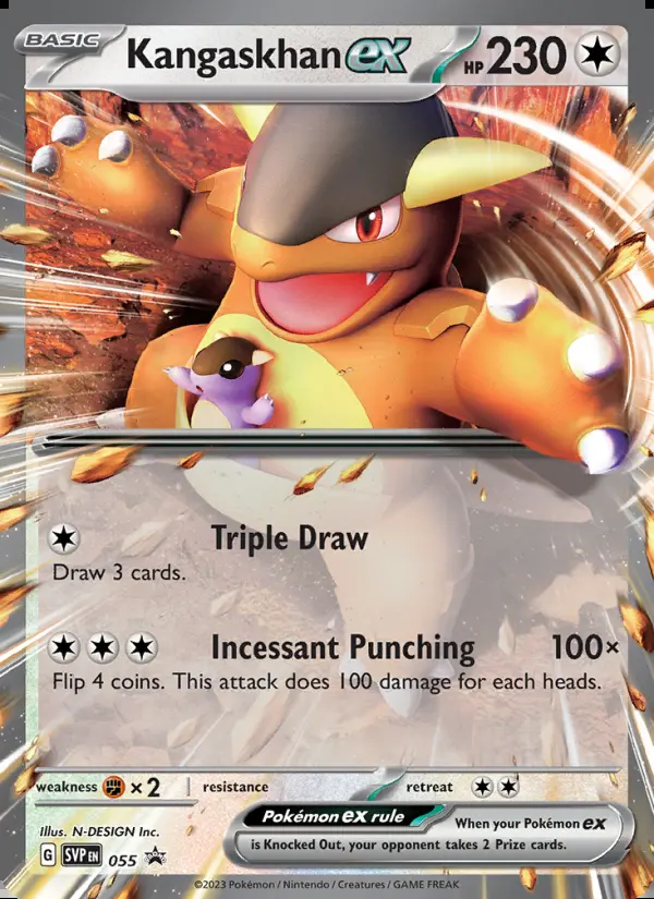 Image of the card Kangaskhan ex