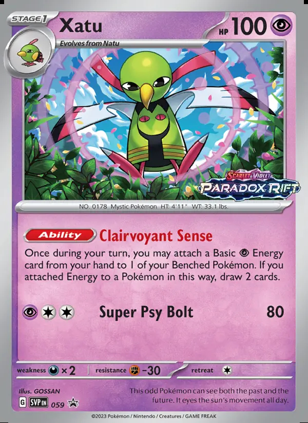 Image of the card Xatu