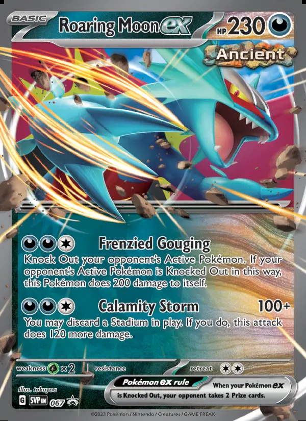 Image of the card Roaring Moon ex