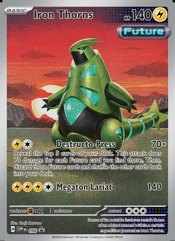 Image of the card Iron Thorns