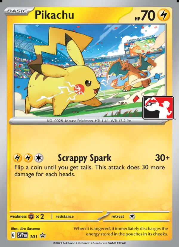 Image of the card Pikachu