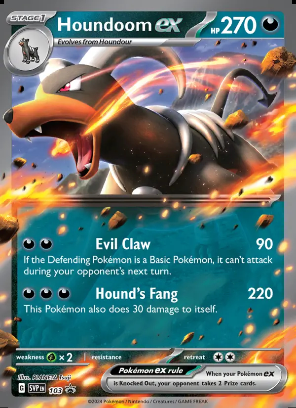 Image of the card Houndoom ex