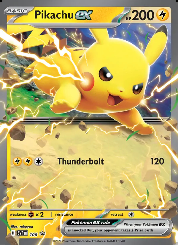 Image of the card Pikachu ex