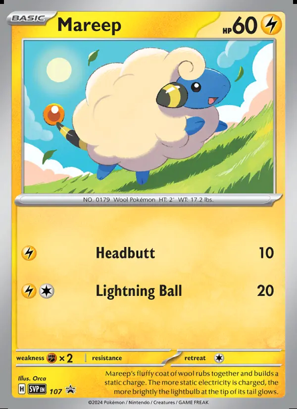 Image of the card Mareep