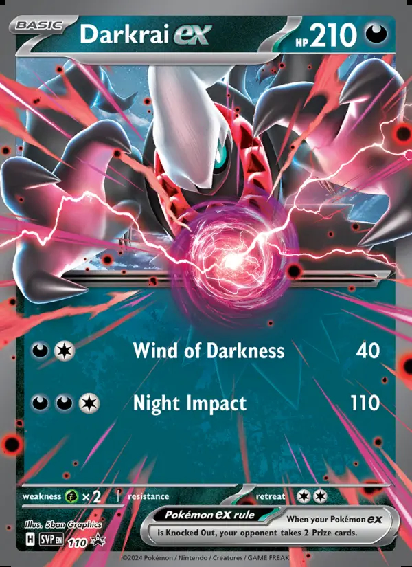 Image of the card Darkrai ex