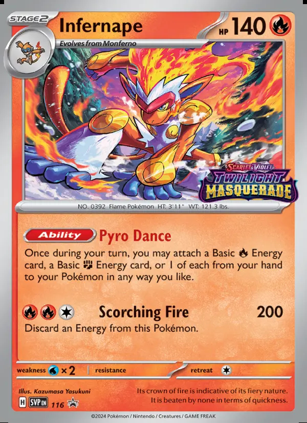 Image of the card Infernape