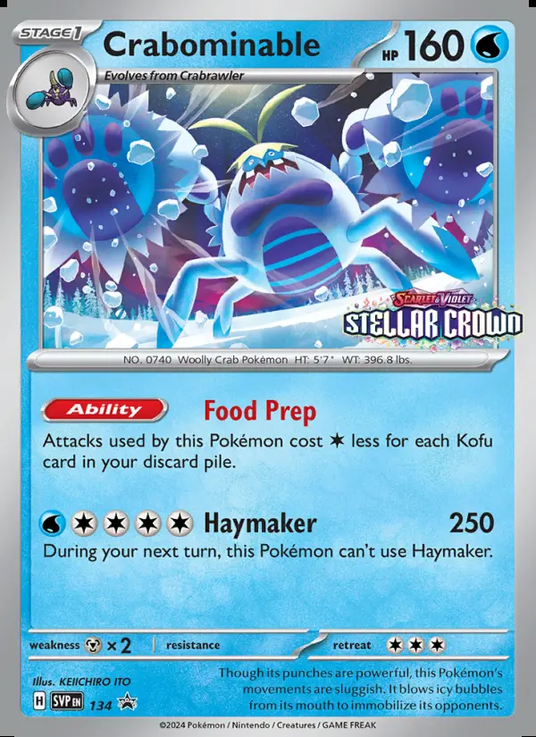 Image of the card Crabominable