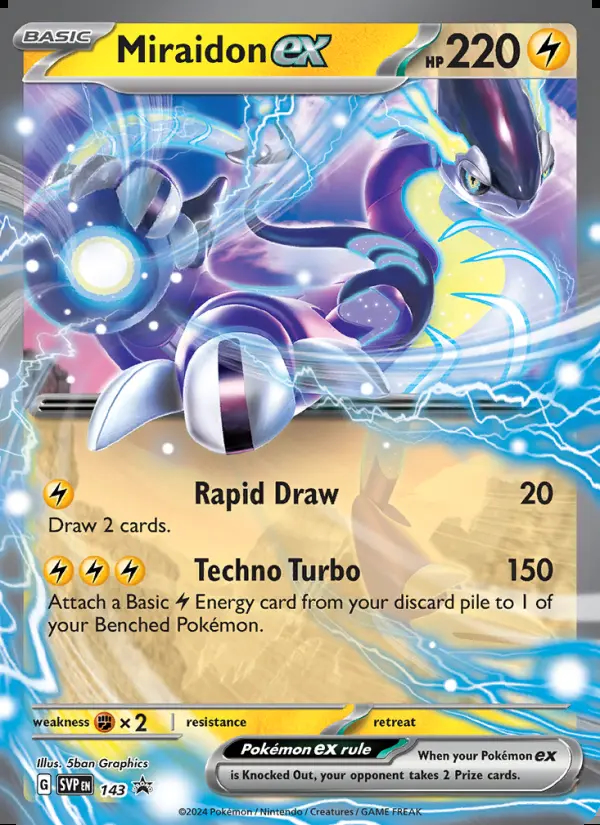 Image of the card Miraidon ex