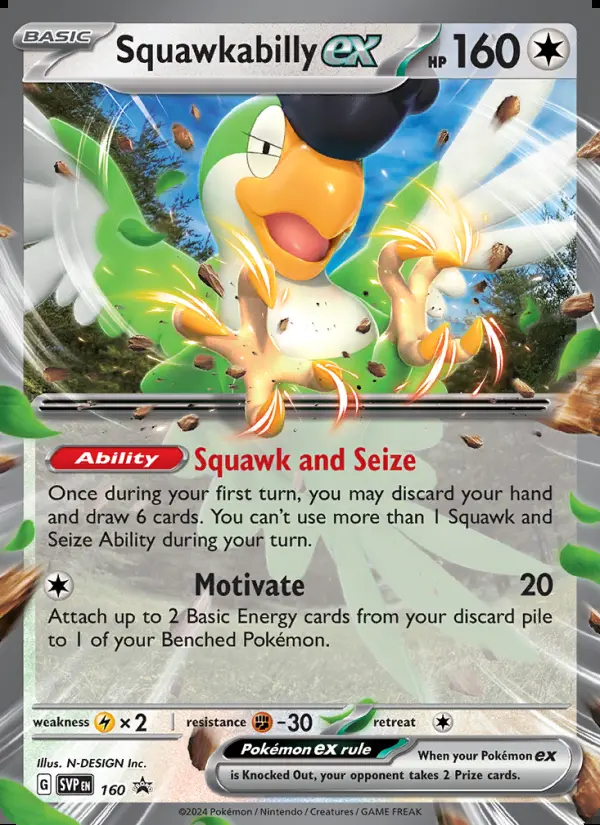 Image of the card Squawkabilly ex