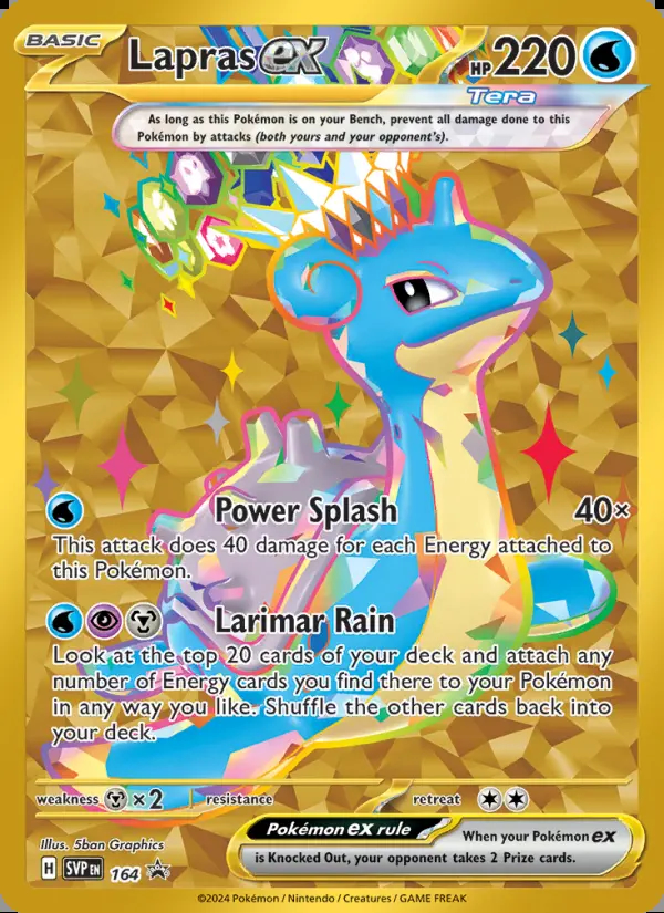 Image of the card Lapras ex