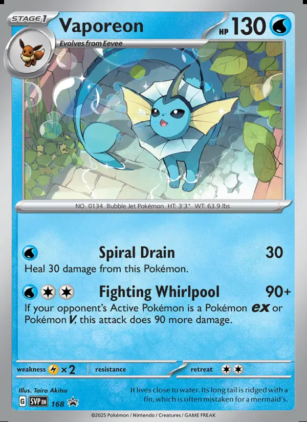 Image of the card Vaporeon