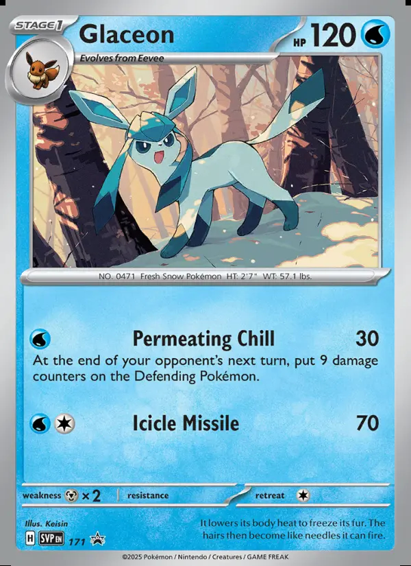 Image of the card Glaceon