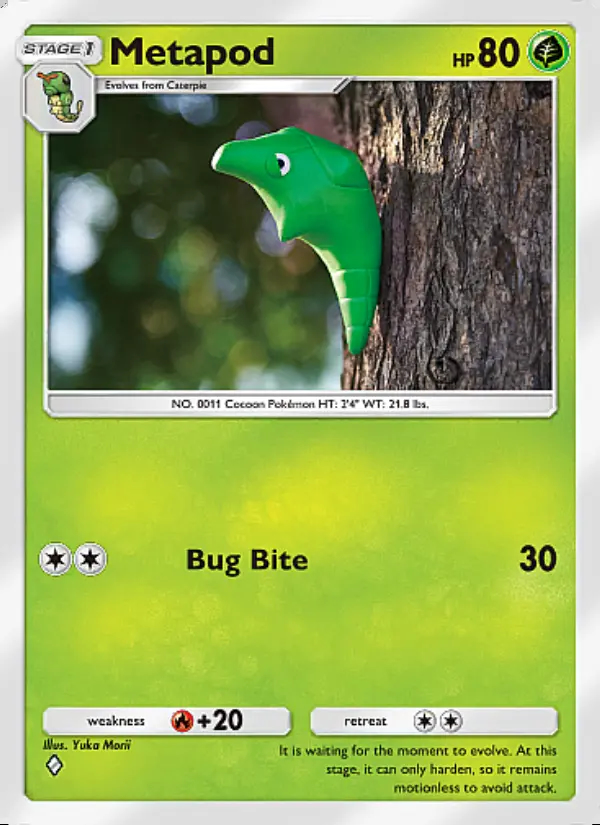 Image of the card Metapod