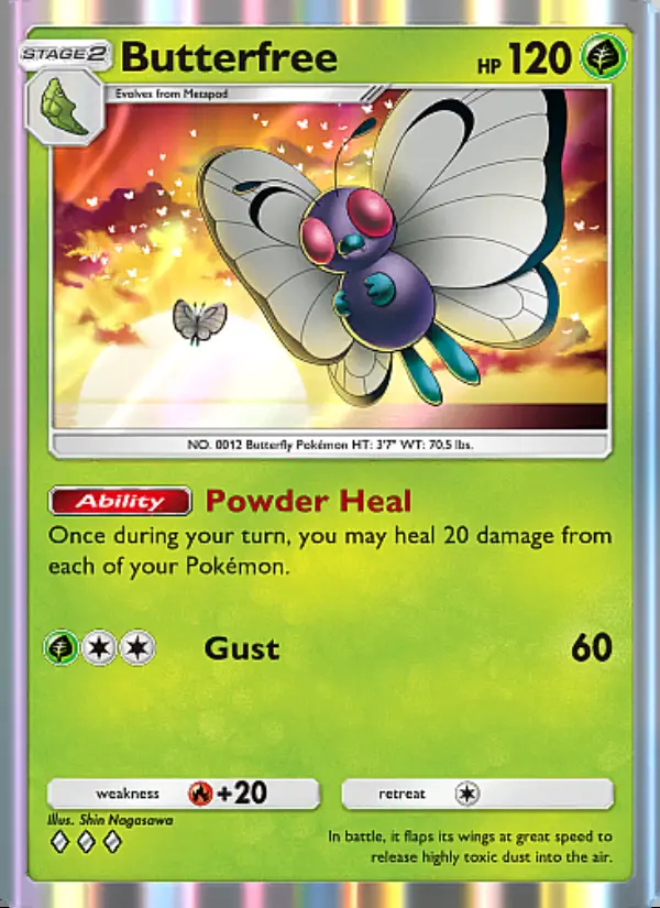 Image of the card Butterfree