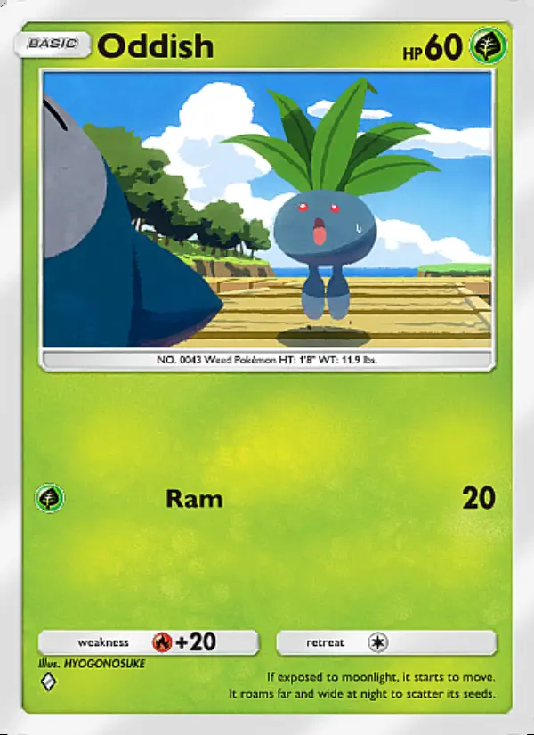 Image of the card Oddish