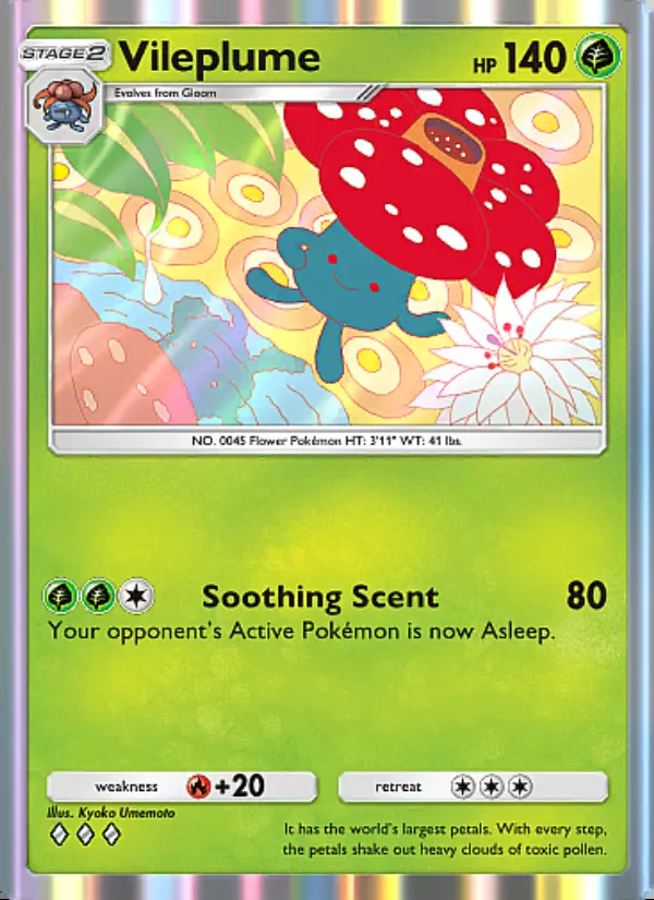 Image of the card Vileplume