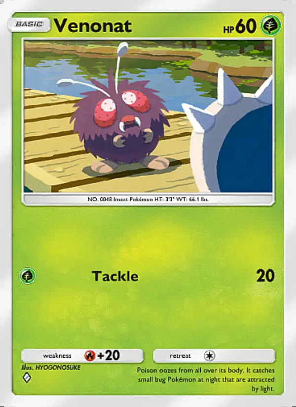 Image of the card Venonat