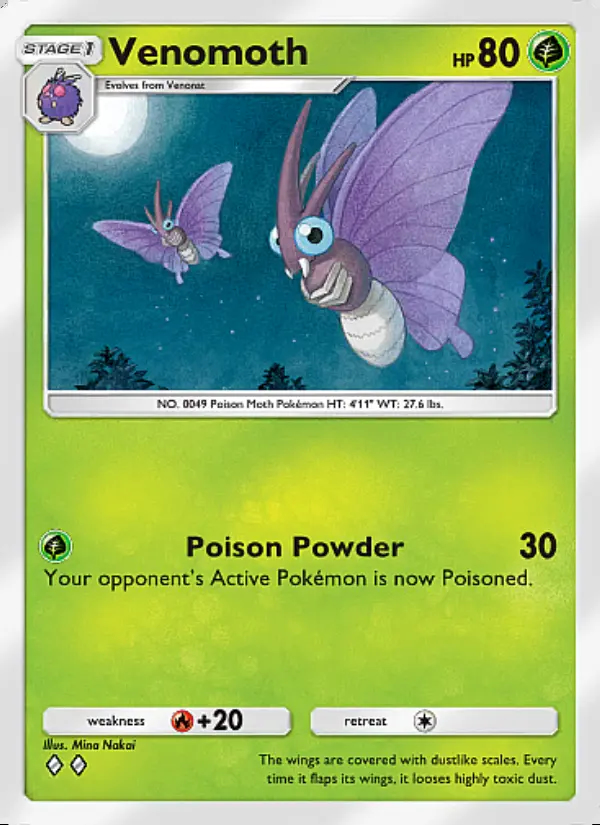 Image of the card Venomoth