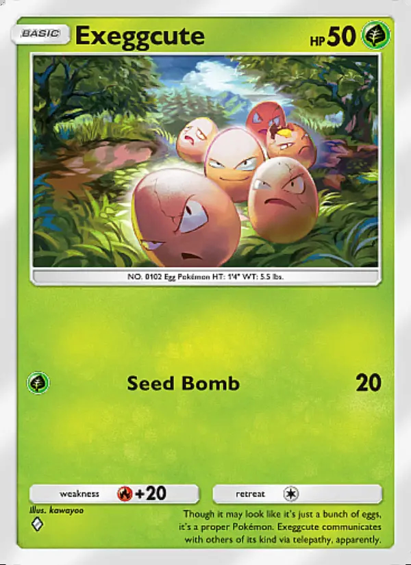 Image of the card Exeggcute