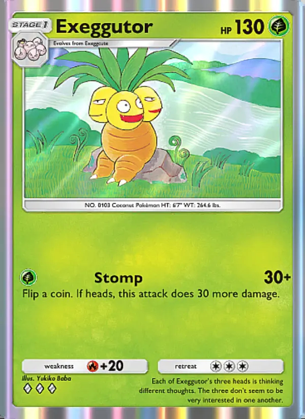 Image of the card Exeggutor