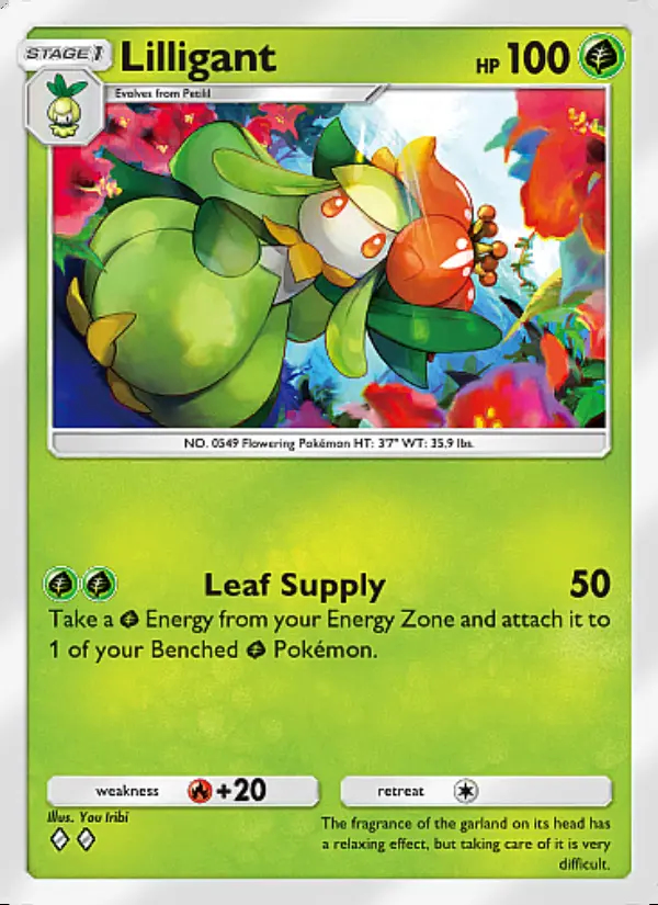 Image of the card Lilligant