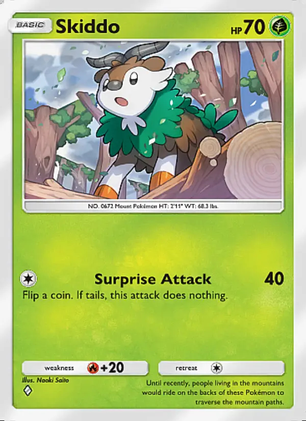 Image of the card Skiddo