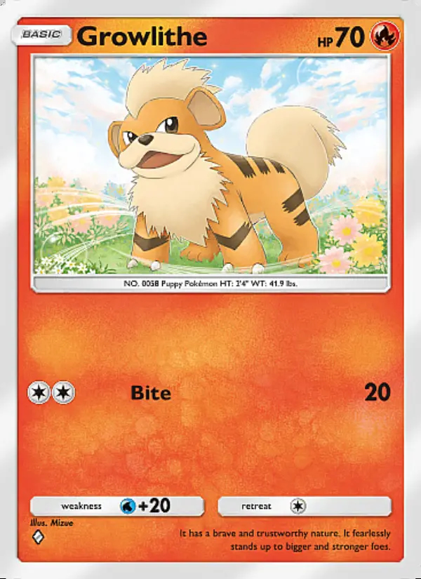 Image of the card Growlithe