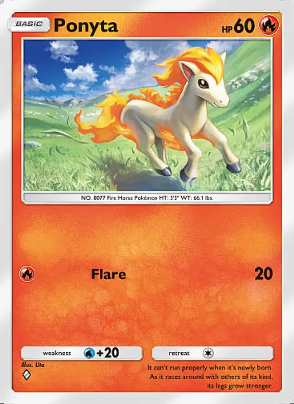 Image of the card Ponyta