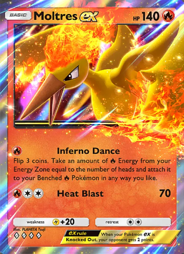 Image of the card Moltres ex