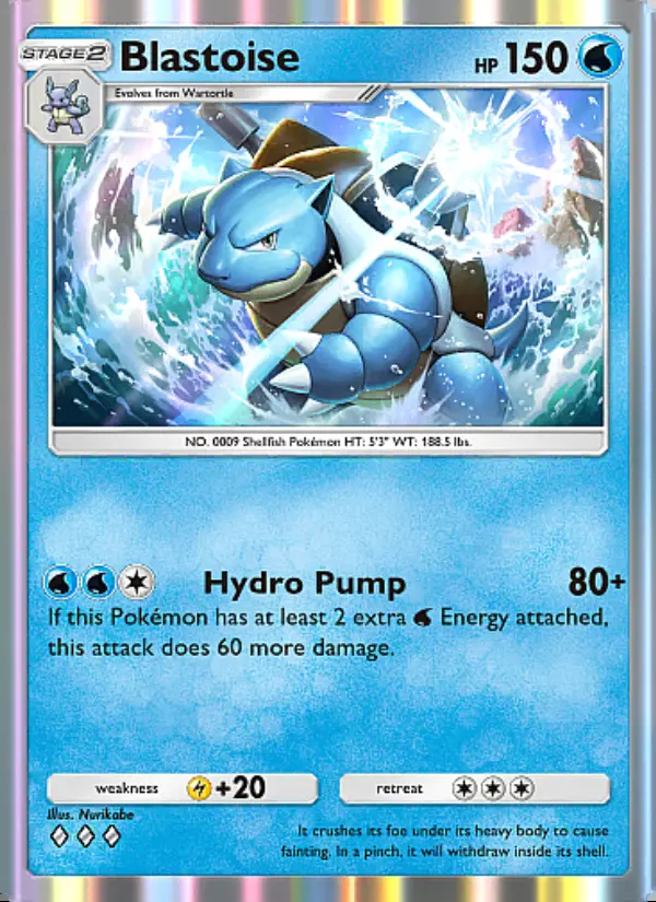 Image of the card Blastoise