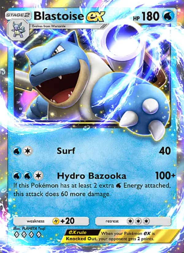 Image of the card Blastoise ex