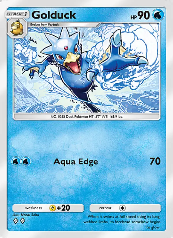 Image of the card Golduck