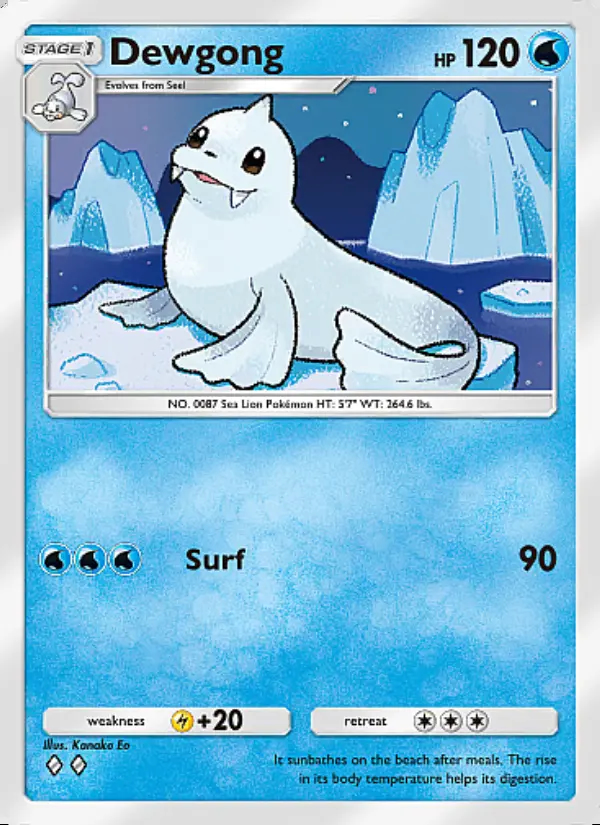 Image of the card Dewgong