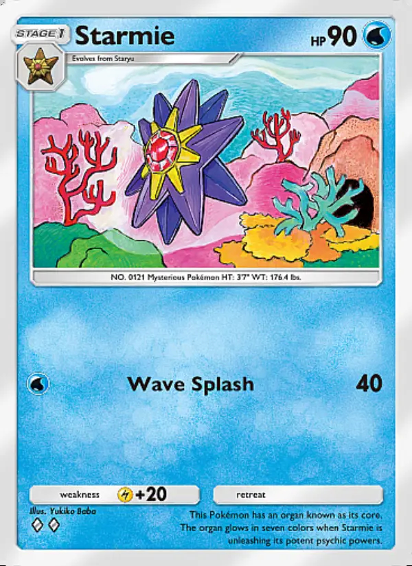 Image of the card Starmie