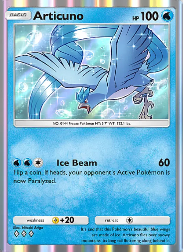 Image of the card Articuno