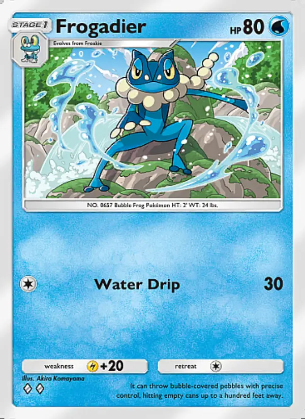 Image of the card Frogadier