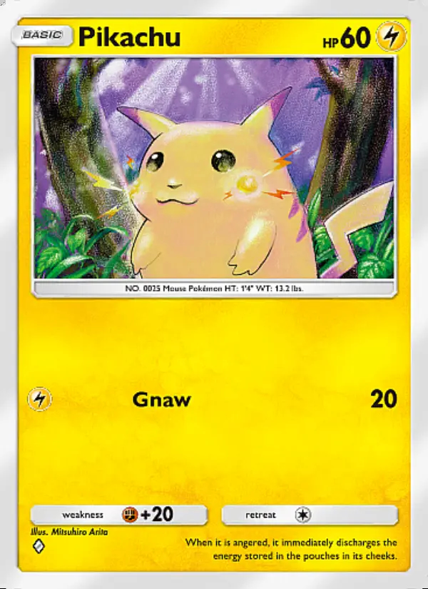 Image of the card Pikachu