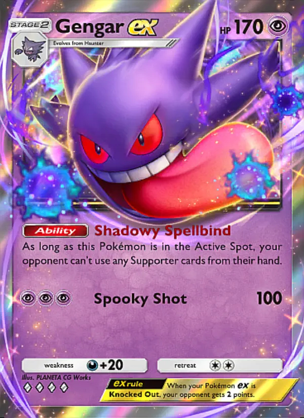 Image of the card Gengar ex