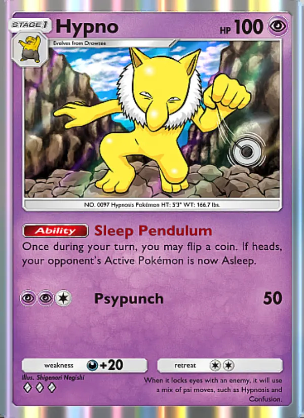 Image of the card Hypno