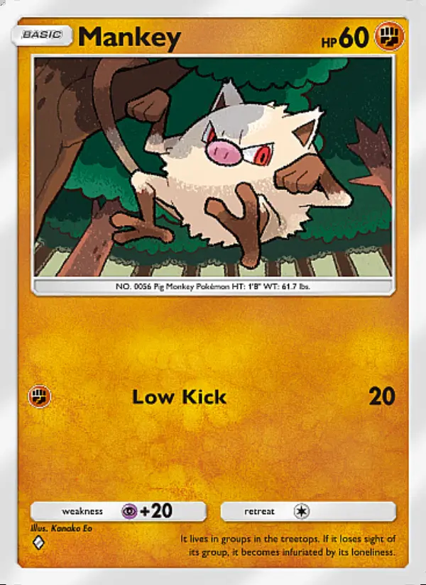 Image of the card Mankey