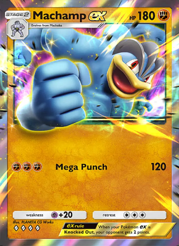 Image of the card Machamp ex