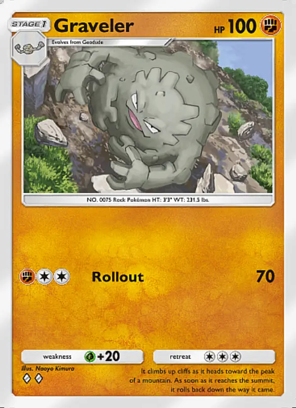 Image of the card Graveler