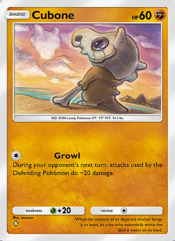 Image of the card Cubone