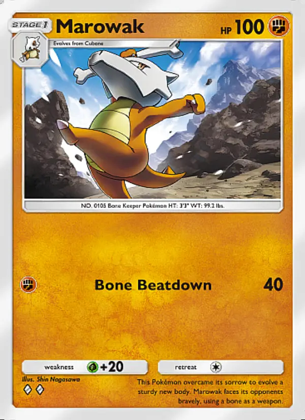 Image of the card Marowak