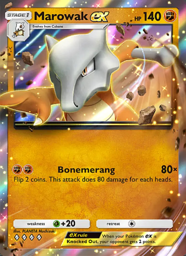 Image of the card Marowak ex