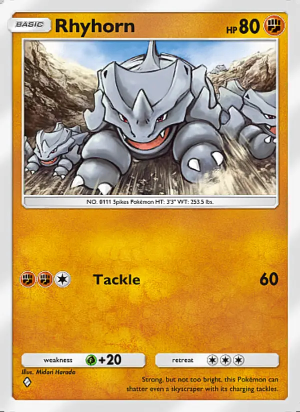 Image of the card Rhyhorn