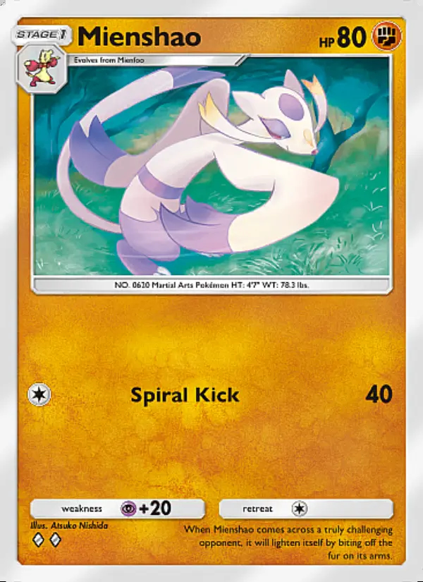 Image of the card Mienshao