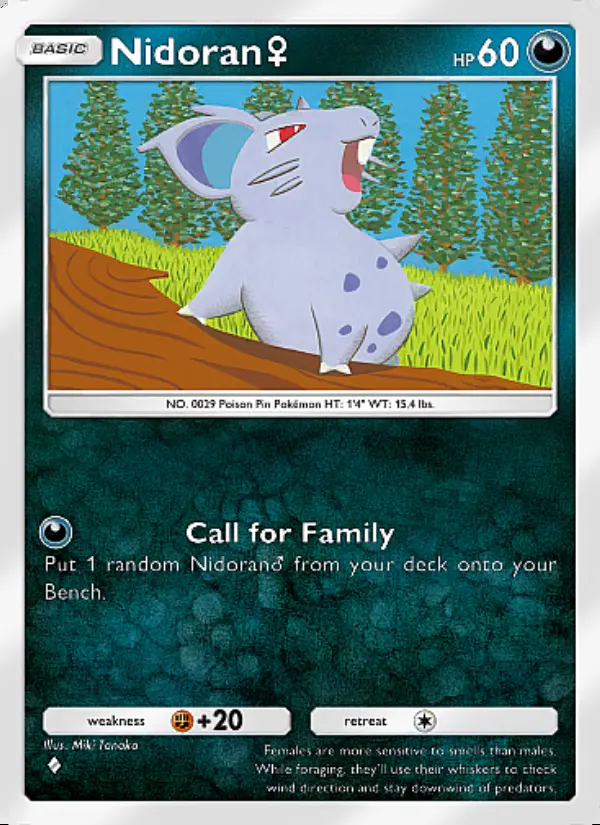 Image of the card Nidoran♀